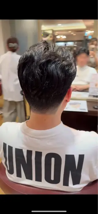 メンズ レナークアリア 梅津美憂のヘアスタイル