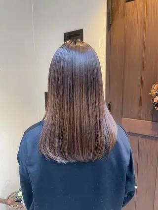 ミディアム 大庭 萌瑚のヘアスタイル