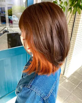 ミディアム 野呂 隼人のヘアスタイル