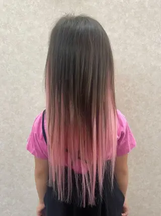 ロング キッズ 池田 景子のヘアスタイル