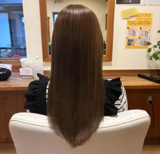 カラー Beam 深澤のヘアスタイル