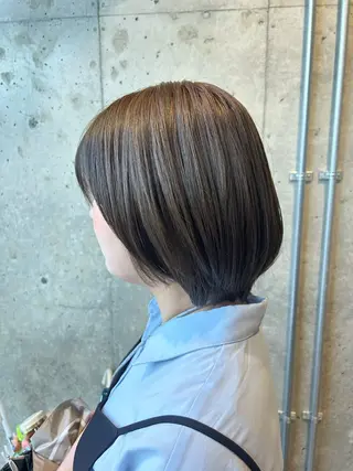 ミディアム 🤡暖色レイヤー 🤡みさきのヘアスタイル
