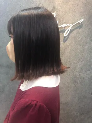 ミディアム Noyヨシモト ヒロトのヘアスタイル