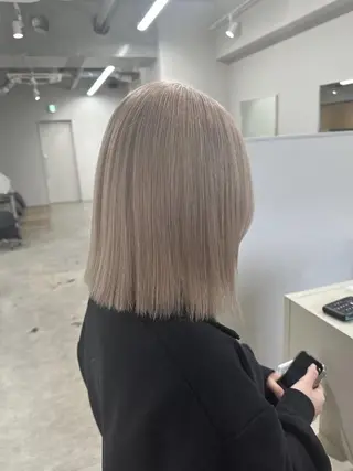 ミディアム カラー ✨【公式】 juhl.横浜✨のヘアスタイル