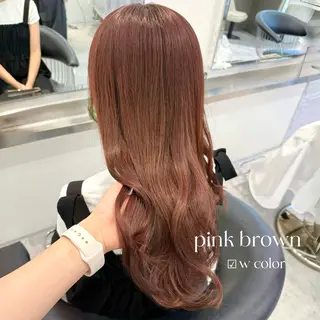 セミロング カラー ParveMix￤ 大賀さつき🍨🤍のヘアスタイル