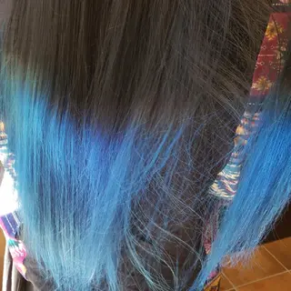 ロング カラー 槌本 健成のヘアスタイル