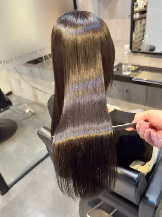 ロング 👑髪質改善カラー 中垣斗希のヘアスタイル