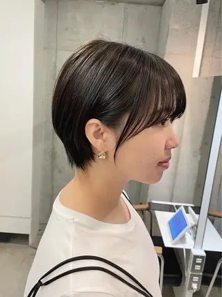 ショート カラー 【ショートカット 美髪矯正】今井隆太のヘアスタイル