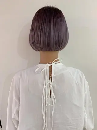 ショート カラー なりたいが叶う ながしまじゅんきのヘアスタイル
