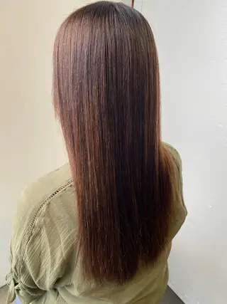 カラー 上島 彩のヘアスタイル