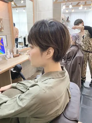 ショート 平尾 拓也のヘアスタイル