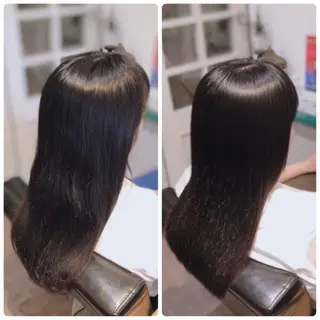 ロング 本田 智美のヘアスタイル