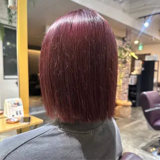 カラー Saki💛心斎橋 レイヤー/艶髪のヘアスタイル