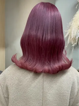 ミディアム カラー 🦋うる艶透明感ヘア 今井達也のヘアスタイル