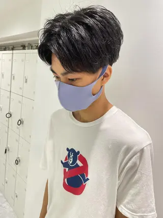 ショート メンズ スパイキー/フェザー /波巻き/かいとのヘアスタイル