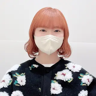 ショート カラー 🩵ブリーチカラー 🐈MIORI🩵のヘアスタイル