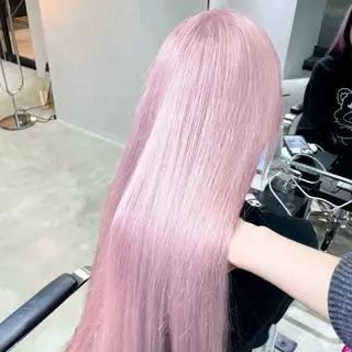 カラー ヘアアレンジ 艶髪ハイトーン/ ブロンド/Nagiのヘアスタイル