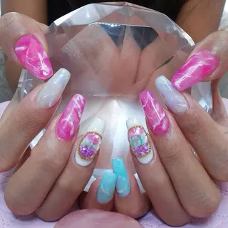ネイル 🩵池袋heart nail🩵のネイルデザイン