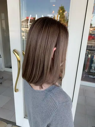 ミディアム カラー EARTH石巻店 尾形  裕のヘアスタイル