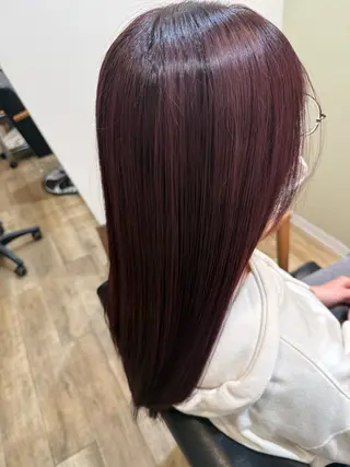 ロング カラー rocca糸島店 リサのヘアスタイル
