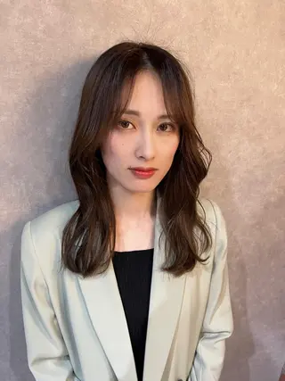 セミロング カラー goodday /kahoのヘアスタイル