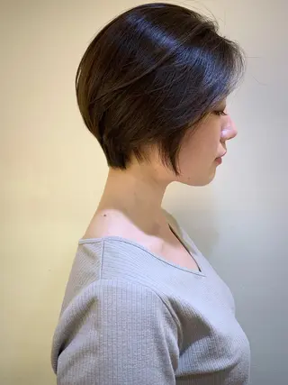 ショート カラー 髪質改善サロン 心斎橋ARCHEのヘアスタイル