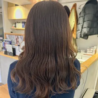 ロング カラー 甲斐 瑞稀のヘアスタイル