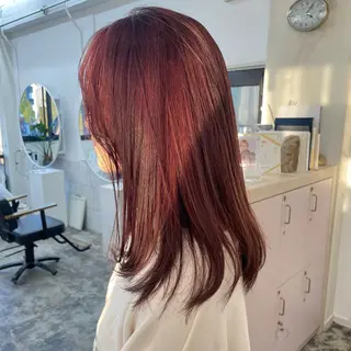 ロング カラー Terve.竹内 視咲のヘアスタイル