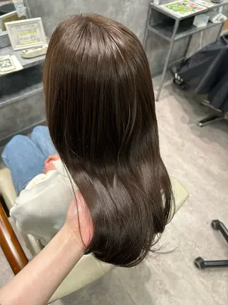 セミロング ✨レイヤーカット✨ 顔まわり✂️鎌倉楓麻のヘアスタイル