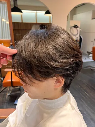 メンズ Ryosuke ブリーチ縮毛矯正特化のヘアスタイル