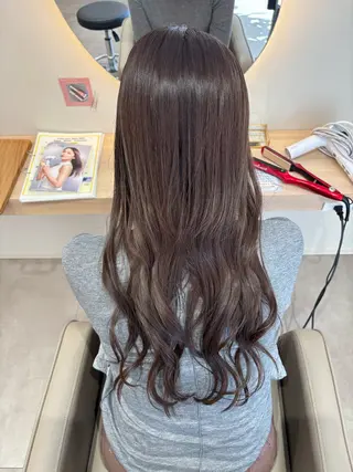 ロング 🫧Ayumu🫧 透明感カラー/春日のヘアスタイル