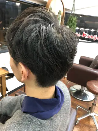 ショート メンズ 似合わせレイヤー 🇰🇷荒木洋文のヘアスタイル