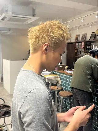 ショート カラー メンズ 🍋ミニモ限定価格 Konomi🍋のヘアスタイル