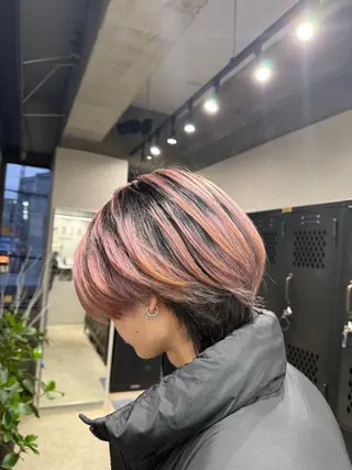 カラー ルシ🎨/ハイトーン デザイン/髪質改善のヘアスタイル
