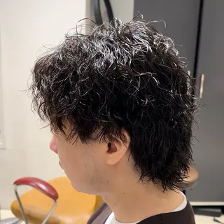 パーマ メンズ メンズパーマは私一択 佐藤有紀のヘアスタイル