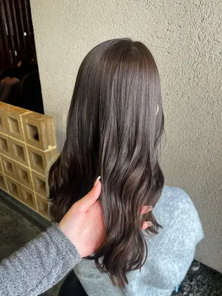 カラー reuna rikoのヘアスタイル