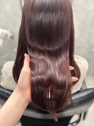 セミロング 宮尾 星夢のヘアスタイル