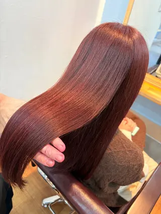 ロング カラー 髙木 優人のヘアスタイル