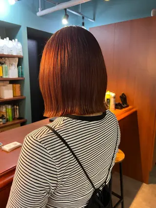 ミディアム 美髪矯正/髪質改善 🌼 原田 愛弓のヘアスタイル