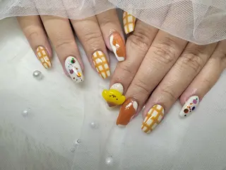 ネイル AYAKA🩵難波♡ 韓国ネイルで可愛く♡のネイルデザイン