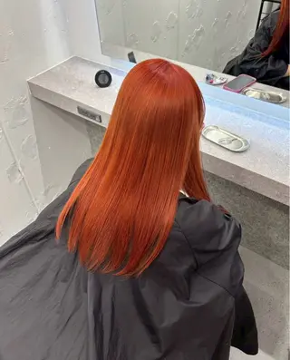 ロング カラー ハイトーン🪼派手髪 mahoのヘアスタイル