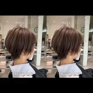 ショート カラー 【20時〜22時】 KENのヘアスタイル