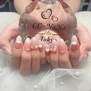 ネイル CC NaNa ワンホンネイル🌙Nのネイルデザイン