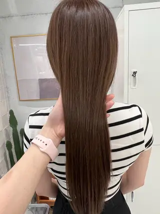 ロング カラー 韓国ヘア☁️ mitsukiのヘアスタイル