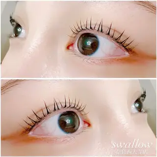 マツエク・マツパ swallow 奈良西大寺店のマツエク・マツパデザイン