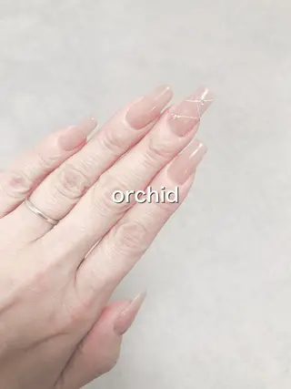 ネイル orchid ♡オーキッドのネイルデザイン
