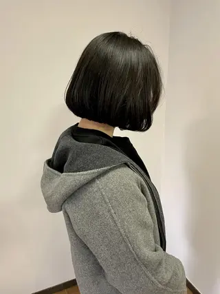 ショート 丹羽大喜 縮毛矯正/美髪矯正のヘアスタイル