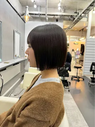 ミディアム Maia🦋 博多 透明感カラーのヘアスタイル