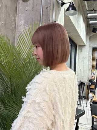 ショート カラー KAEDE🌺Wカ ラー/ホワイトカラーのヘアスタイル