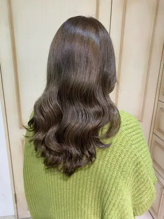 ロング カラー ヘアアレンジ 透明感カラー 古山 結季🌙🖤のヘアスタイル